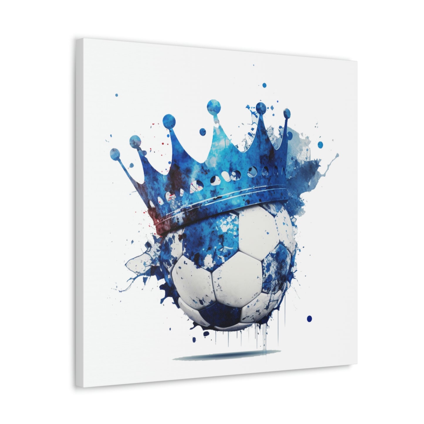 Soccer Crown Splatter